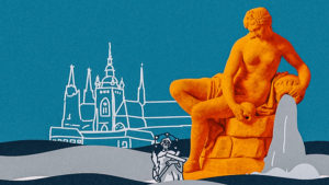 Plakát k výstavě Výstava VLTAVA slavná & splavná